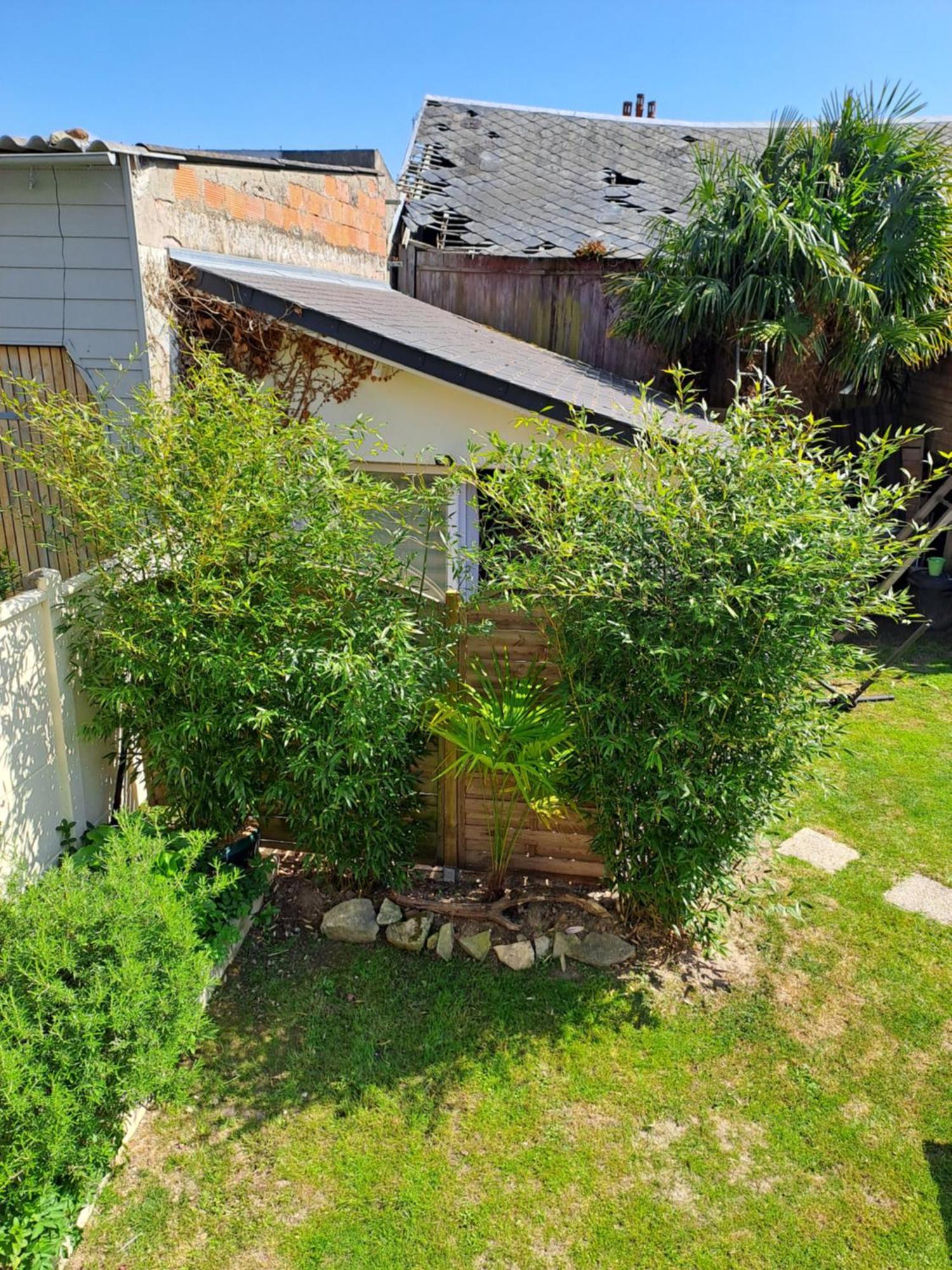 Joli Studio Au Calme Dans Un Jardin Privatif Ouistreham Exteriör bild
